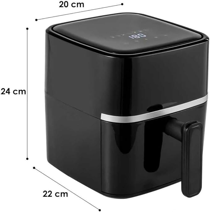FRYTKOWNICA AIR FRYER BEZTŁUSZCZOWA LINBOX 304 IDEALNA DLA 1-2 OSÓB POJEMNOŚĆ KOSZA 3 LITRY 1000W - Image 4