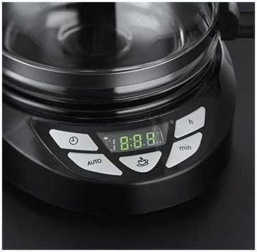 Russell Hobbs ekspres do kawy, przelewowy, podtrzymywanie temperatury, programowalny timer, funkcja przerwania parzenia, szklany dzbanek, pojemność 1,25l, moc 1000W, czarny, Textures 22620-56 - Image 5