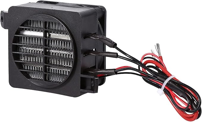 Jadeshay Grzałka, podgrzewacz powietrza 100W 12 V oszczędność energii PTC wentylator samochodowy Stała temperatura grzejniki elementów grzejnych do wentylatorów